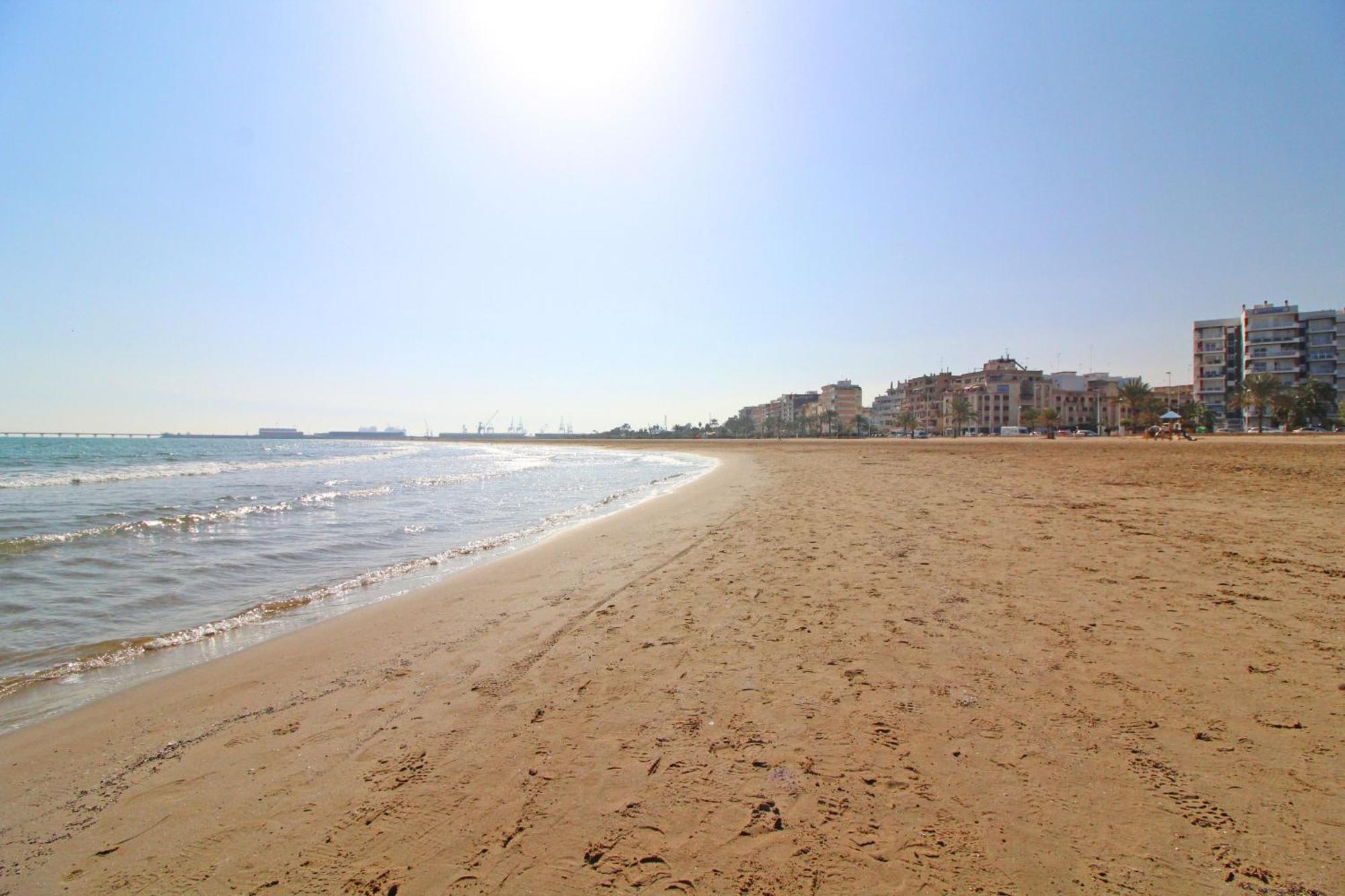 Global Properties, Apartamento Con Terraza E Increibles Vistas Al Mar Sagunto Eksteriør bilde