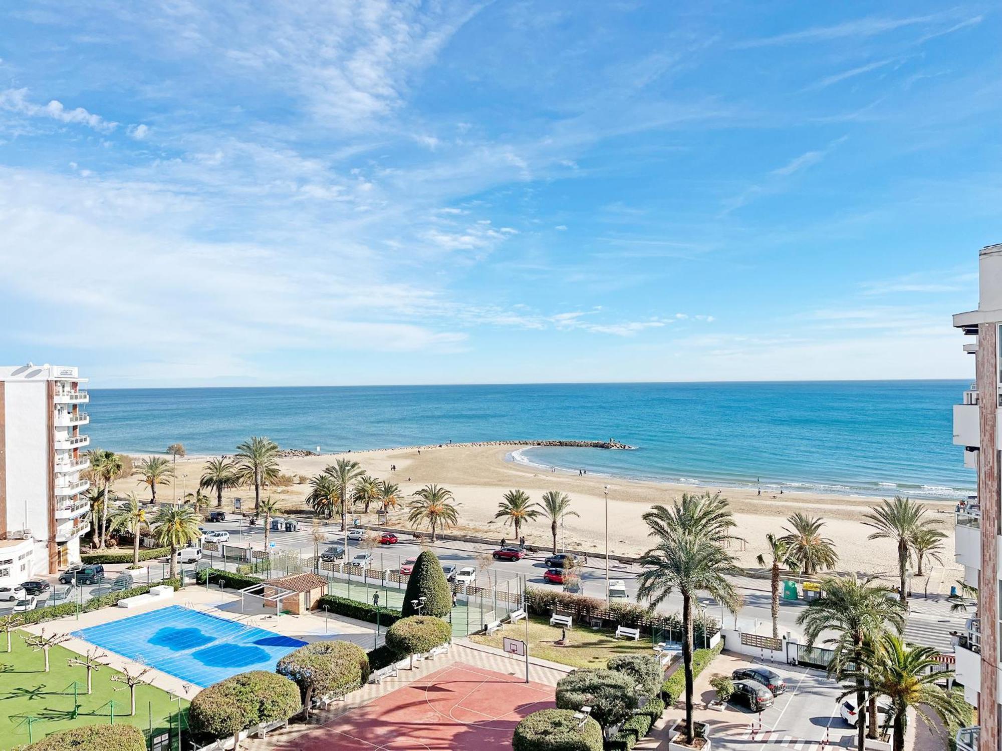 Global Properties, Apartamento Con Terraza E Increibles Vistas Al Mar Sagunto Eksteriør bilde